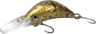 FTM Masu Security Wobbler 3cm 1.6g Goldfarben Dunkel Gepunktet UV