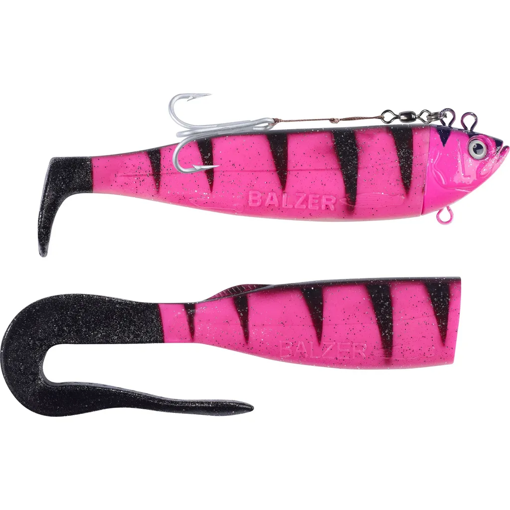 Balzer Adrenalin Arctic Shad 300g Pink/Schwarz Fireshark