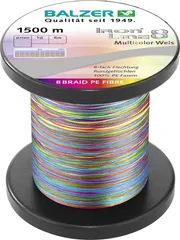 Balzer Ironline Catfish Multicolor Braided Line 0.6mm 75.5kg 1500m