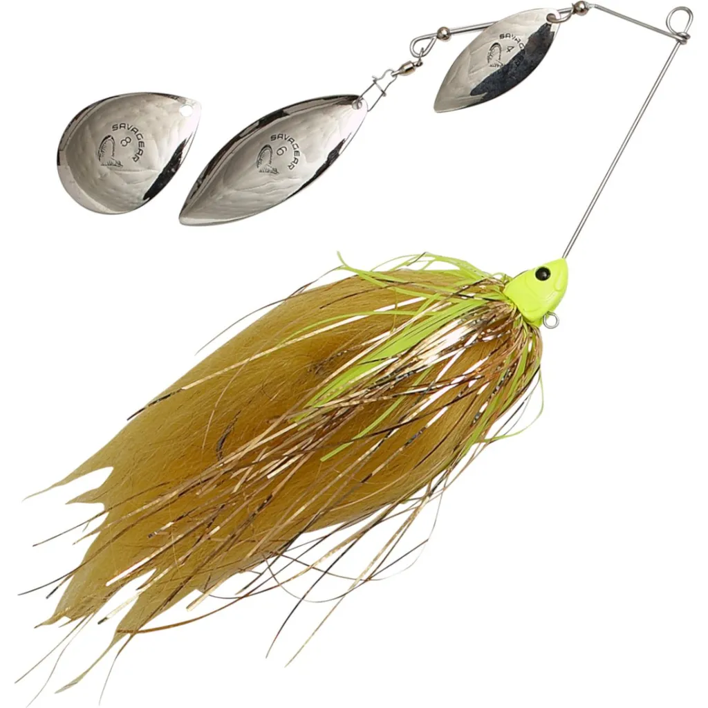 Savage Gear Da Mega Bush Spinnerbait 55g Chartruese Yellow