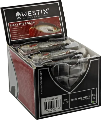 Westin Ricky The Roach Shadtail Softbait 10cm 14g Lively Roach