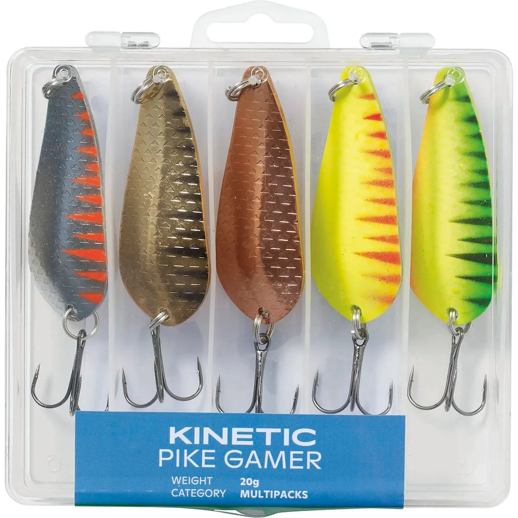 Kinetic Pike Gamer Blinker 21g 5pcs