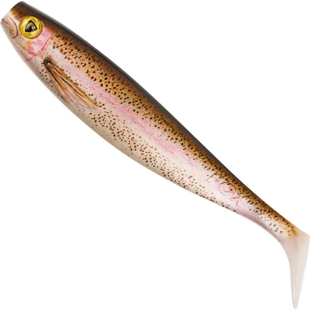 Fox Rage Pro Shad Natural Classics II Gummifische 10cm Super Natural Rainbow Trout