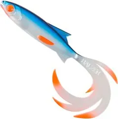 Balzer Shirasu Reptile Shad Softbait 11cm 6g Blue Arctic