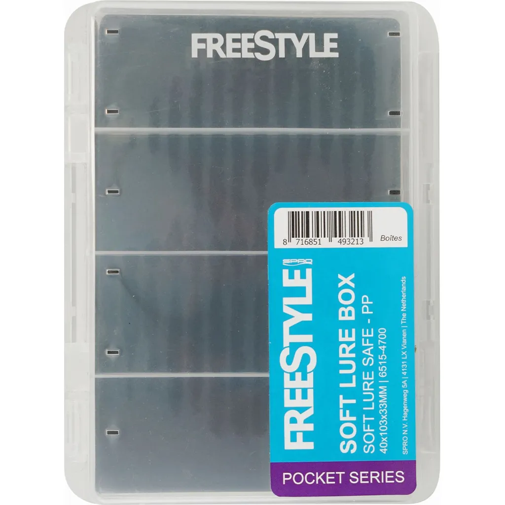 Spro Freestyle Pocket Box Soft Lure 140x105x33mm