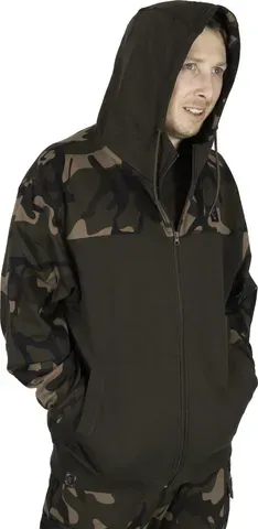 Fox LW Khaki Camo Split Zip Hoody 3XL