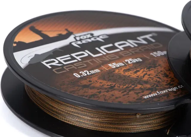 Fox Rage Replicant Cast Braid 0.32mm 25kg 150m Camo