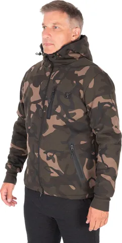 Fox Camo Full Zip Prem Sherpa Hoodie S