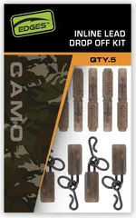 Fox Edges Inline Lead Drop Off Kits Rig Accessory Edges Camo