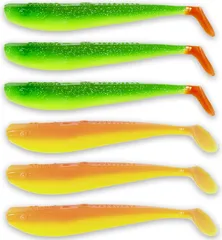 Quantum Q-Paddler Power Packs Gummiköder 8cm hot shad + desert sunset