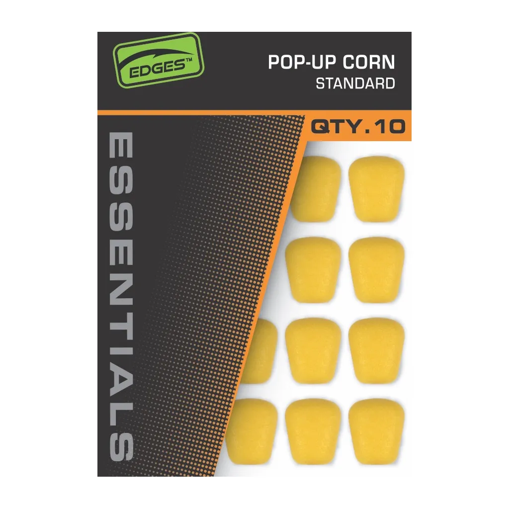 Fox Pop Up Corn Boilies & Karpfenköder Std Yellow 10pcs