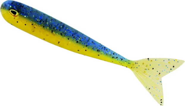 Westin Megateez V-Tail 9cm 4g Blue N' Yellow