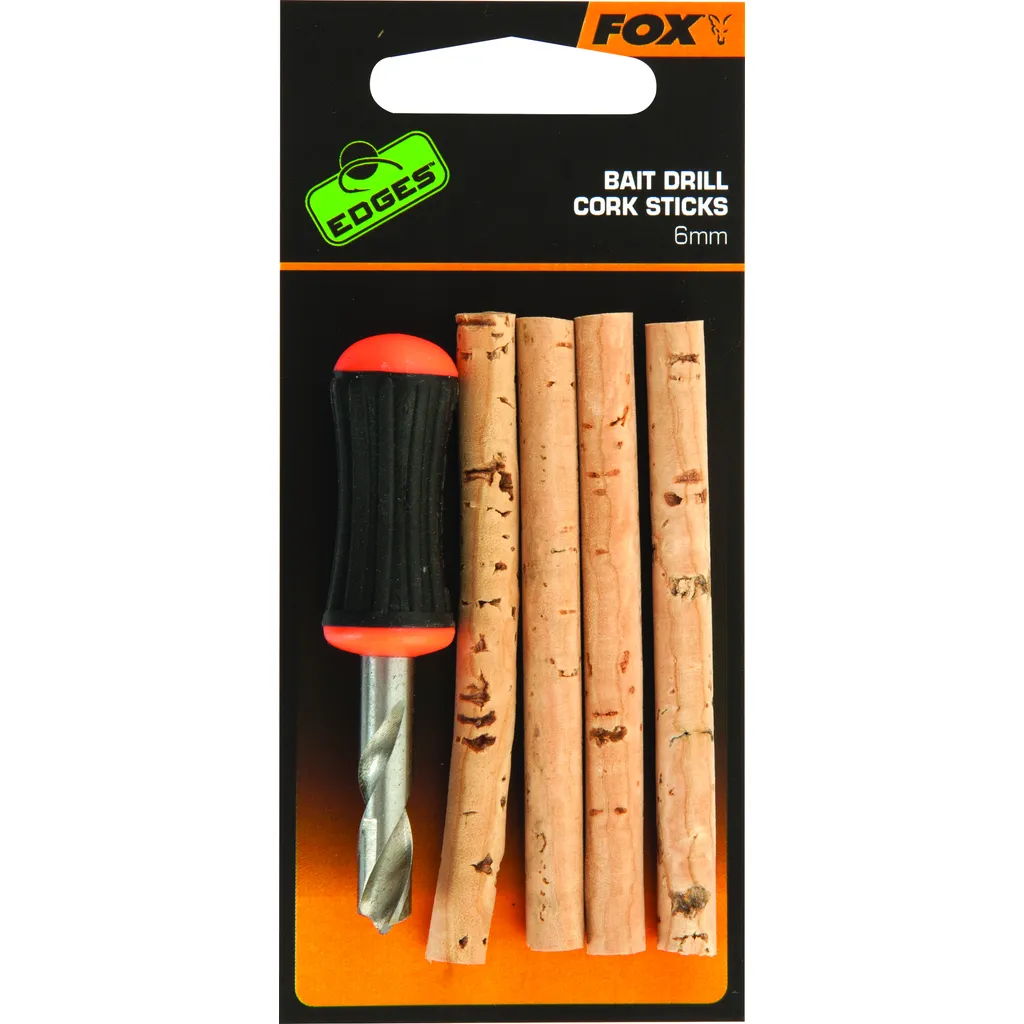 Fox Edges Drill & Cork Stick Set 6mm