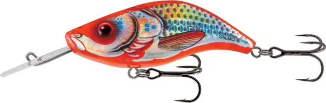 Salmo Sparky Shad 4cm Floating 1.5–3.1m 3.5g Holographic Gold Orange Shad