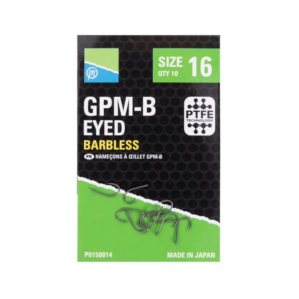Preston Gpm-B Hooks Eyed #16