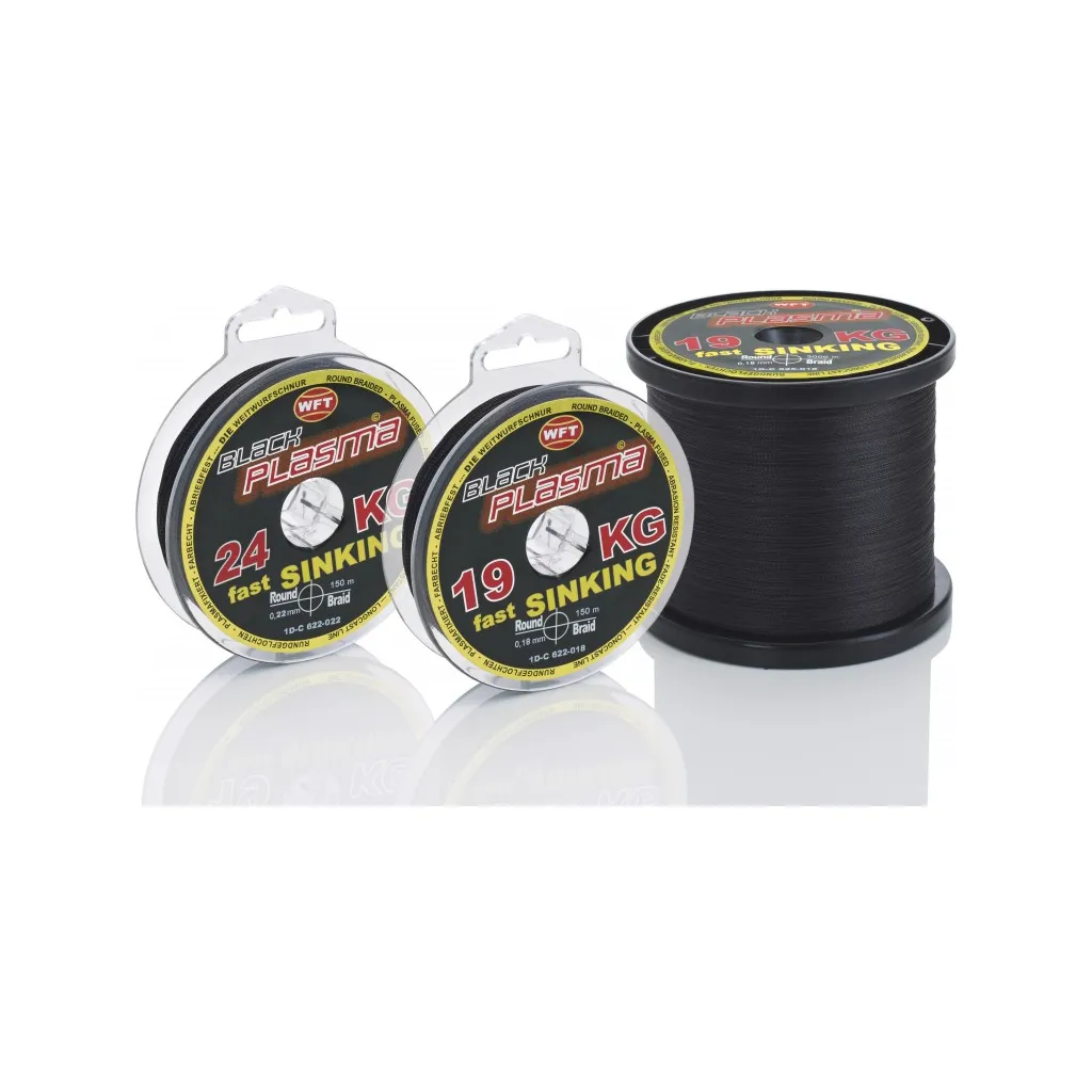 WFT KG Plasma Round 0.3mm 35kg Schwarz