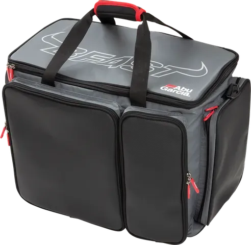 Abu Garcia Beast Pro Big Boat Bag 60x30x40cm 4 Compartments 100% Polyester Waterproof