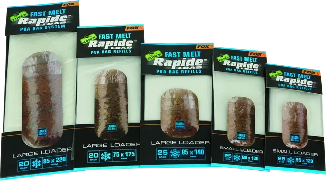 Fox Edges Rapide Refills PVA Bags 60x130mm 25pcs