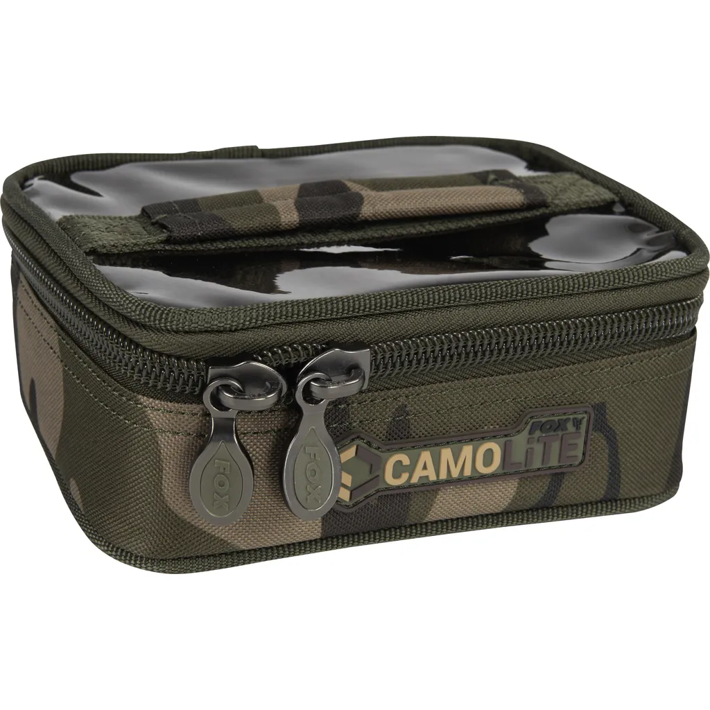Fox Camolite Small Lead and Bits Bag Rigid Insert CLU505 14.5cm