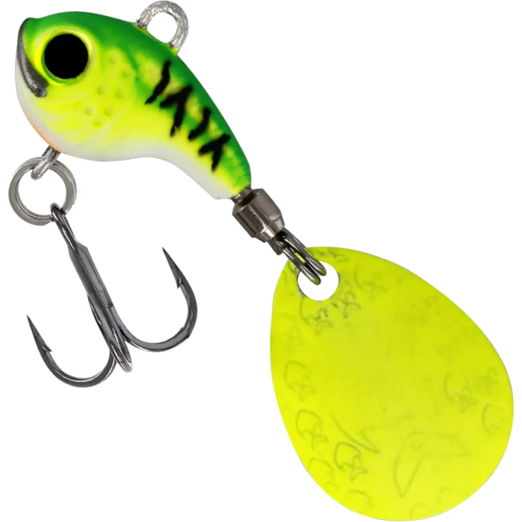 Westin Dropbite Tungsten Spin Tail Jig 1.8cm 9g Chartreuse Ice