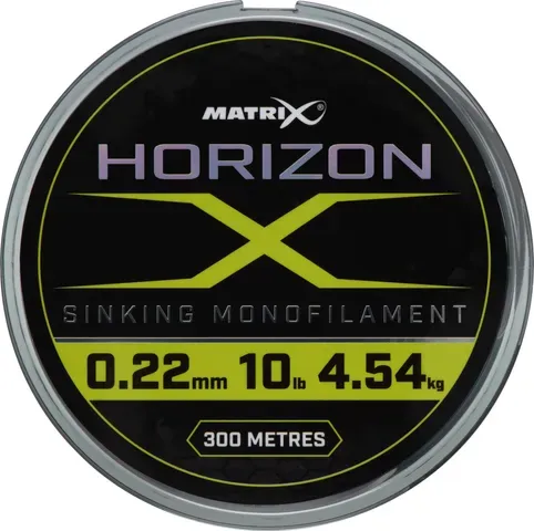 Matrix Horizon X Sinking Monofilament 0.16mm 1.81kg 300m Translucent Grey