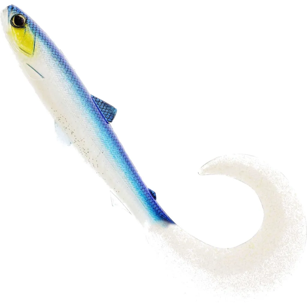Westin BullTeez Curltail Softbait 8cm 3g Blue Headlight
