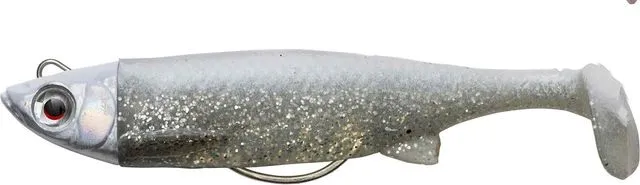 Savage Gear 3D TPE Minnow Softbait 8cm 11g White Glitter