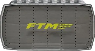FTM Spoon Box Tackle Box X2 18x10cm Magnetic Plastic