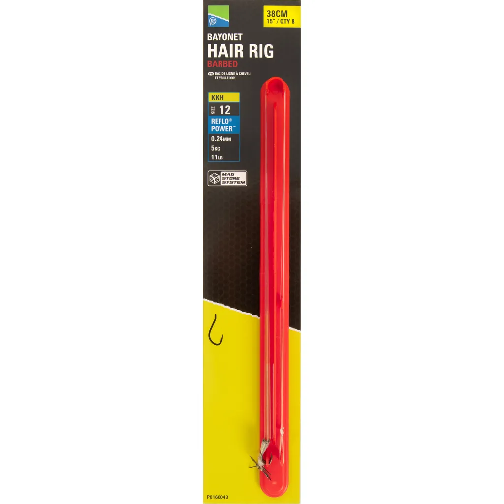 Preston Bajonett Haarrig P0160038 #10 10cm 8pc