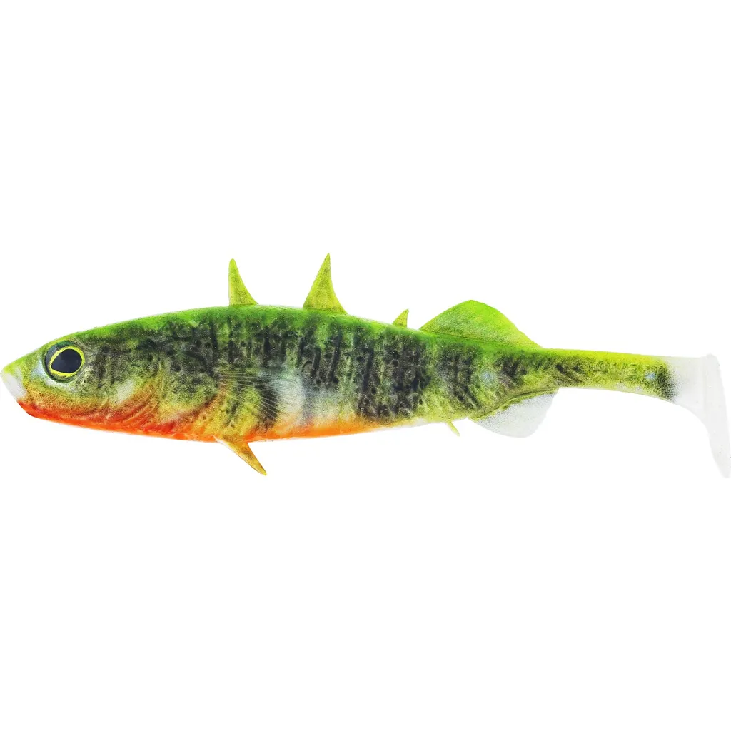 Westin Stanley The Stickleback Shadtail 9cm 7g Chartreuse Stickleback