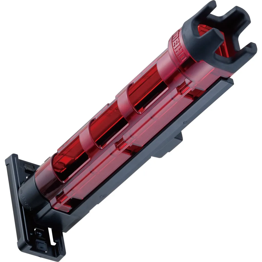 Meiho Rod Stand BM-250 Light Rutenauflagen- & Bankstick-Zubehör 5x5.4x28cm red/black