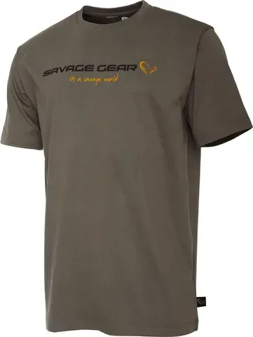 Savage Gear SG4 Logo T-Shirt Clothes L