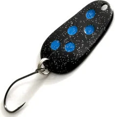 Troutwerk Spoon 2.8cm 3g Black/Blue Dots