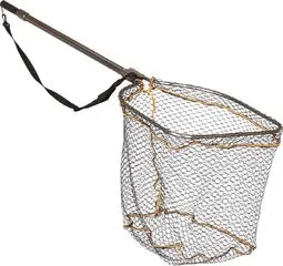 Savage Gear Full Frame Rubber Mesh Landing Net 50x65cm 220cm