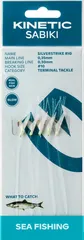 Kinetic Sabiki Silverstrike Ready-made Rigs #12 150cm 1pc