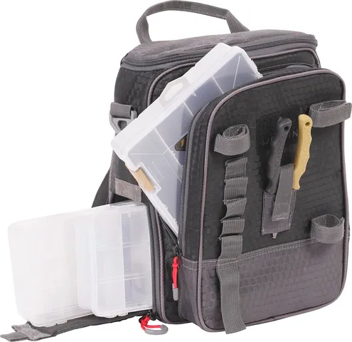 Westin W4 Street Bag Pro M Titanium Schwarz