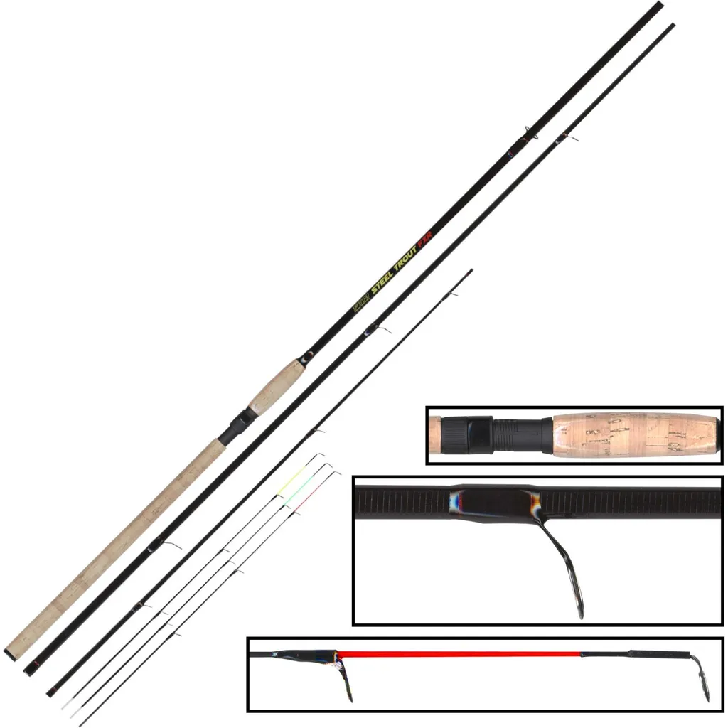 FTM Steel Trout FXR Forellenrute 3.6m 6-25g 3+3pc