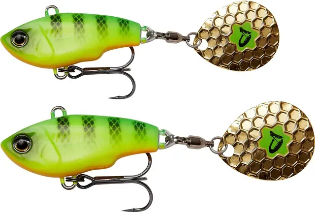 Savage Gear Fat Tail Spin NL 5.5cm 6.5g Blue Silver