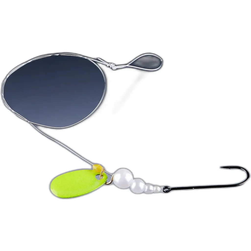 Balzer Plattfischblinker-Vorfach #1 35cm Gelb-Silber