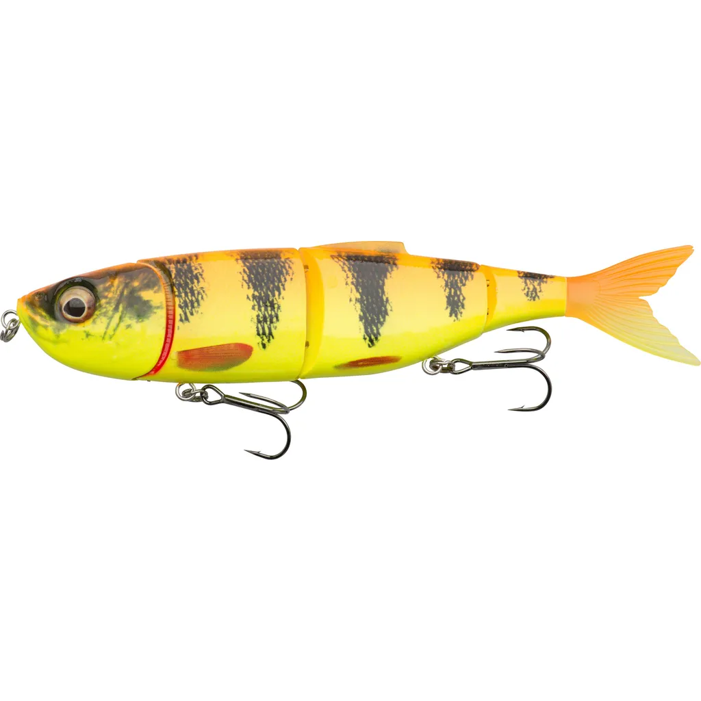 Savage Gear 4Play V2 Swim N Jerk Schwanzköder & Hybridköder 13.5cm 20g Golden Ambulance