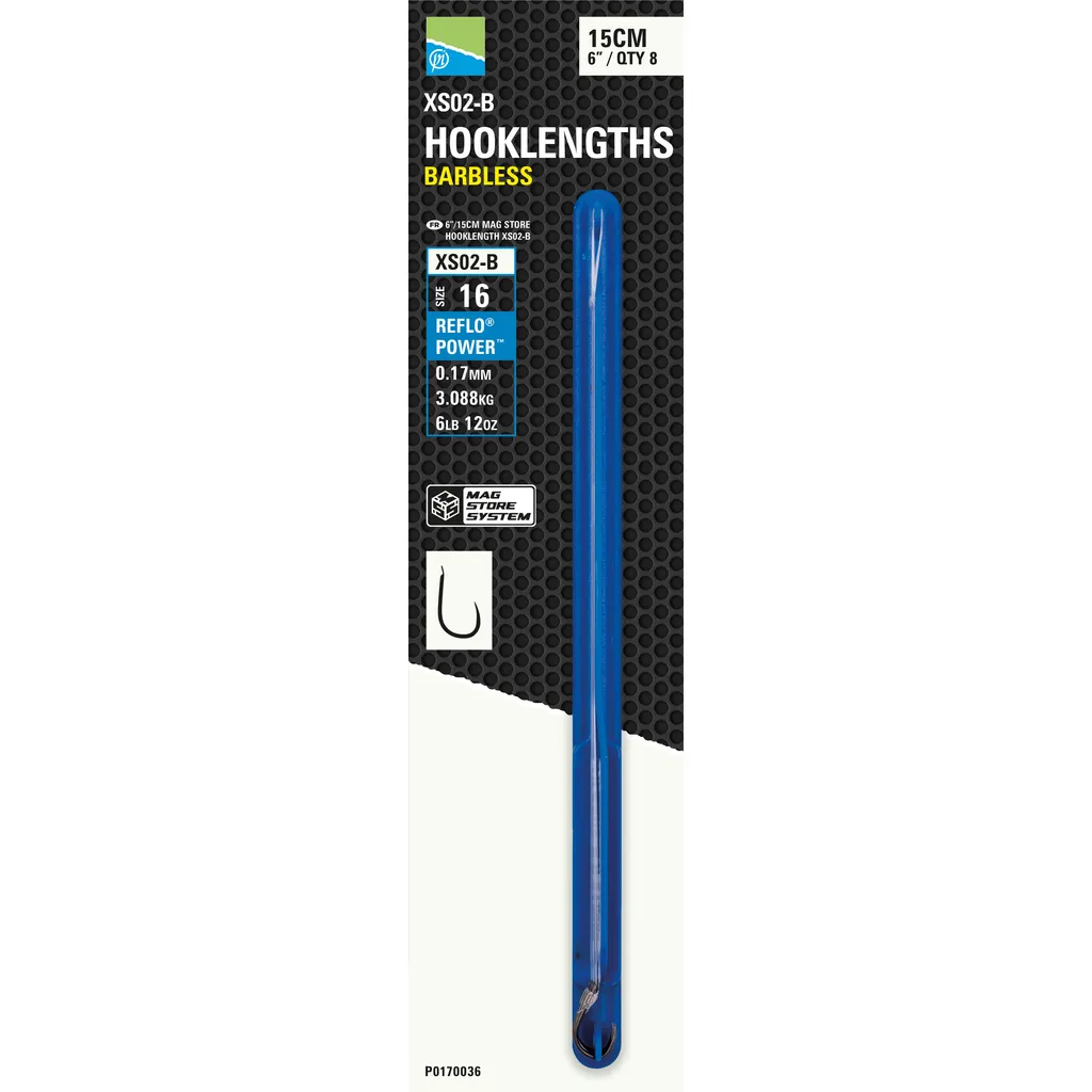 Preston 15cm Mag Store Hooklength #16 3,1kg