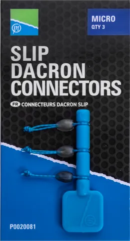 Preston Slip Dacron Connector #Micro