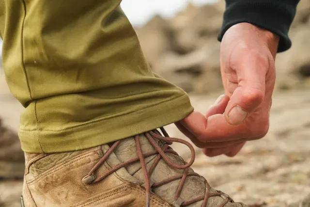 Black Cat Cargo Trousers S Green