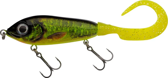 Abu Garcia Svartzonker McMy Tail Tail Baits & Hybrid Baits 20cm 83g Fire Carp Flash