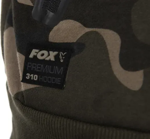 Fox Camo Full Zip Premium 310 Hoodie M