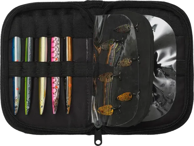 Savage Gear Zipper Wallet Holds and Foam 17x11cm 12 100% Polyester