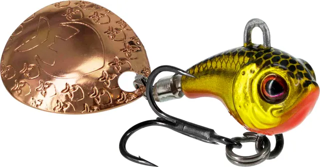 Westin DropBite Tungsten Spin Tail Jig 1.6cm 7g Gold Rush