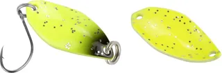 FTM Spoon Fly 1.2g Yellow/Black Glitter