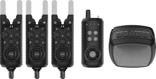 Sonik GIZMO2 Alarm Set 3+1 + Bivvy Lamp 200m