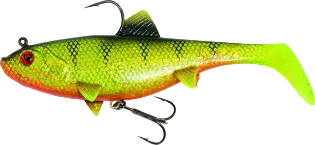 Fox Rage Replicant Wobble Weichköder 18cm 90g UV Natural Perch